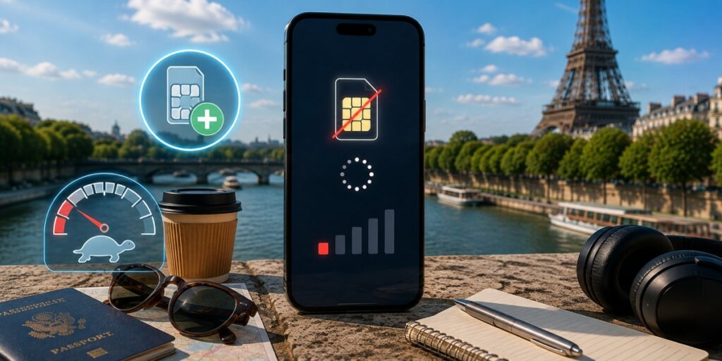 travel eSIM data limit and speed reduction explained
