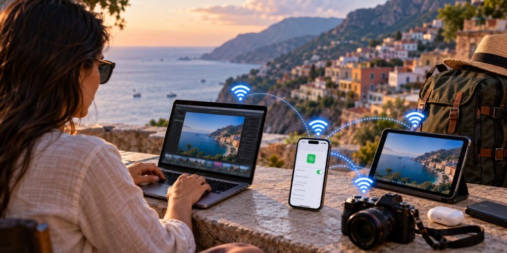 Travel with Airhub eSIM