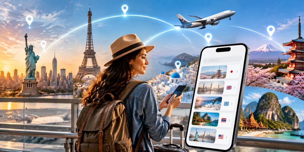 Airhub eSIM for international travel across 190+ countries
