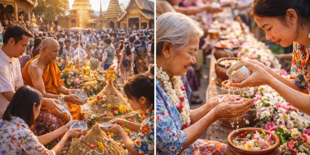 Cultural traditions behind Songkran celebrations