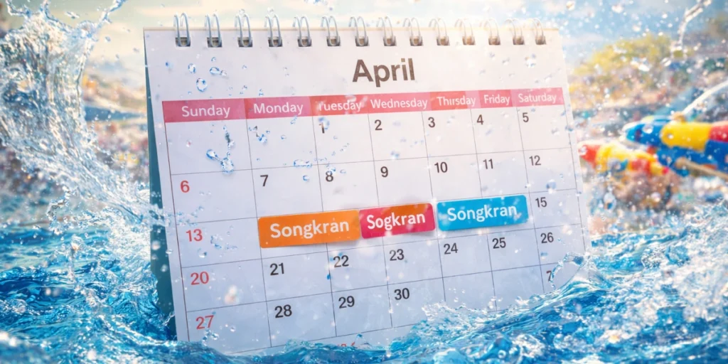 Songkran calendar
