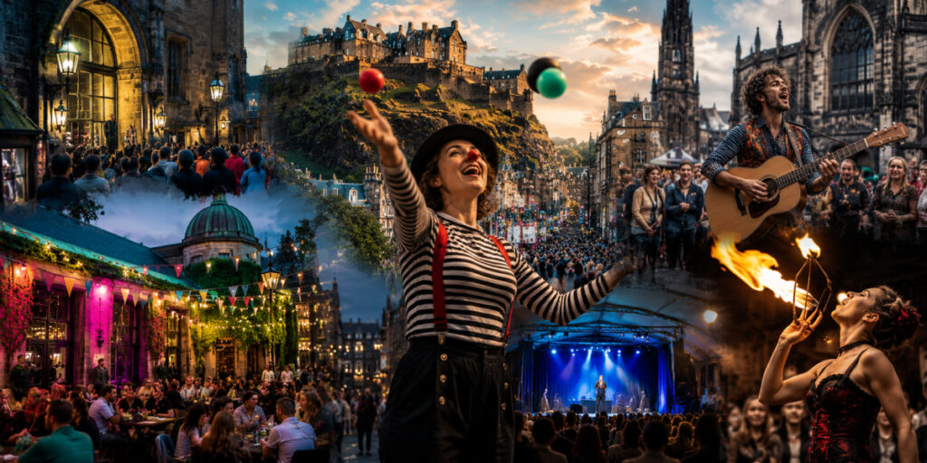 performers at the edinburgh fringe festival