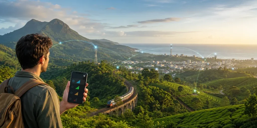 Sri Lanka eSIM network coverage and mobile operators