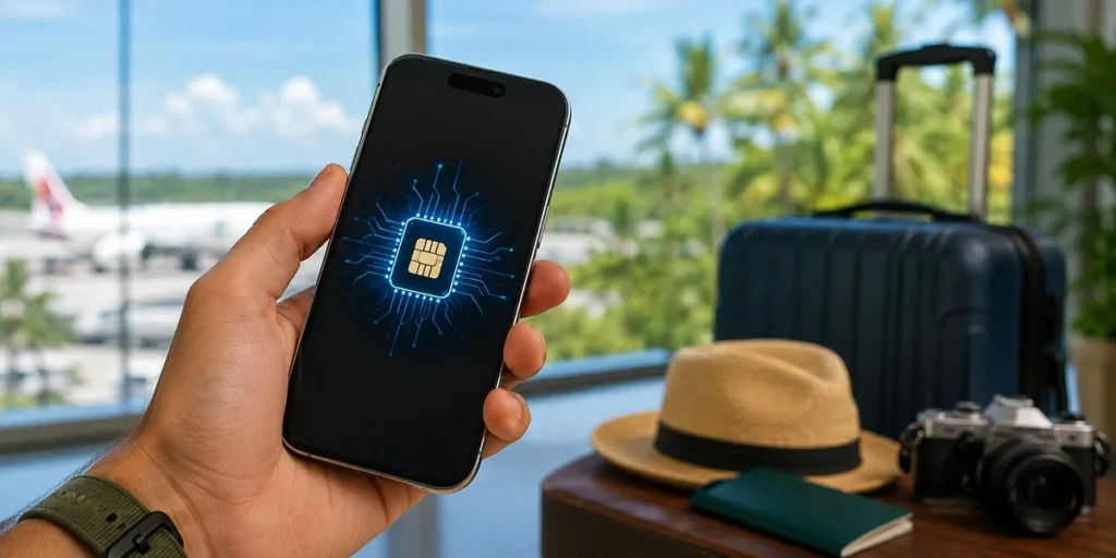 checking phone eSIM compatibility before Sri Lanka trip