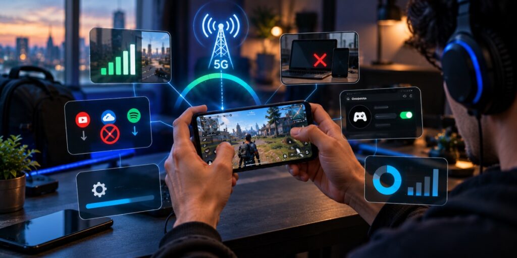 Tips to Reduce Mobile Data Lag While Gaming
