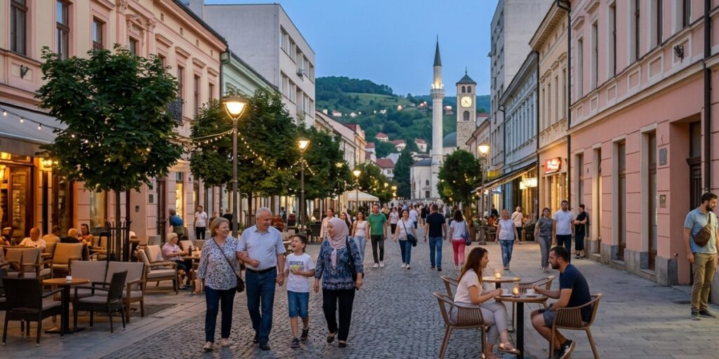 Tuzla Bosnia safe travel city streets