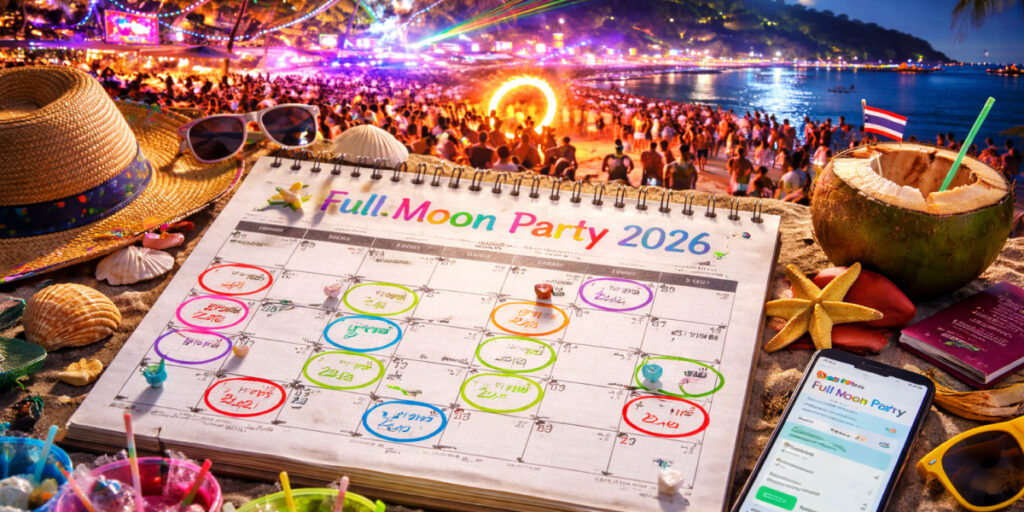 Full Moon Party Calendar 