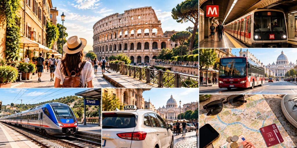 Getting around Rome by metro