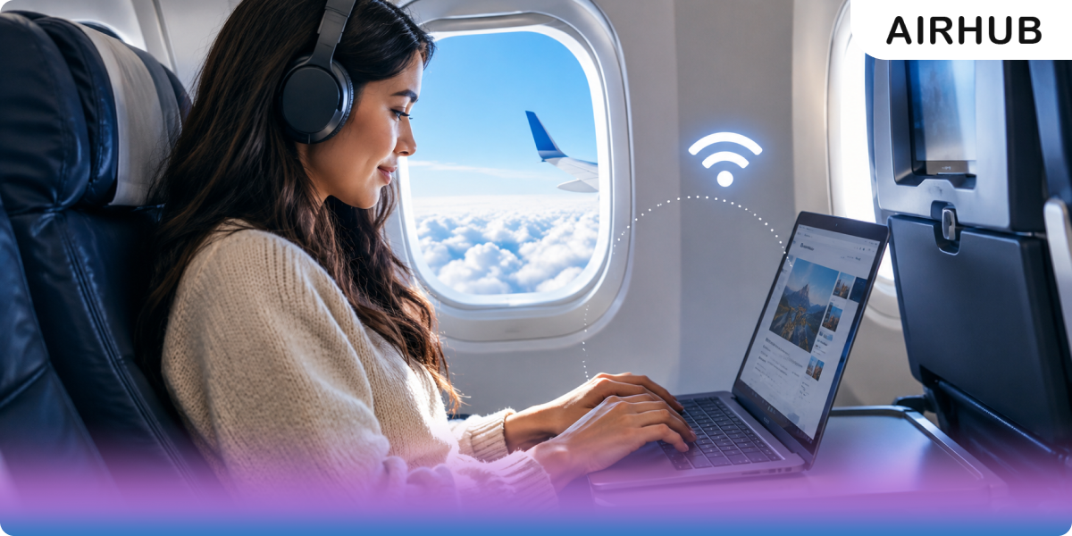 Airplane WiFi: How to Connect, What It Costs, and What to Expect