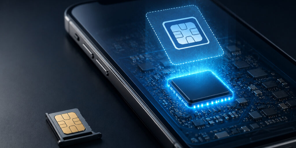 phone with SIM card
