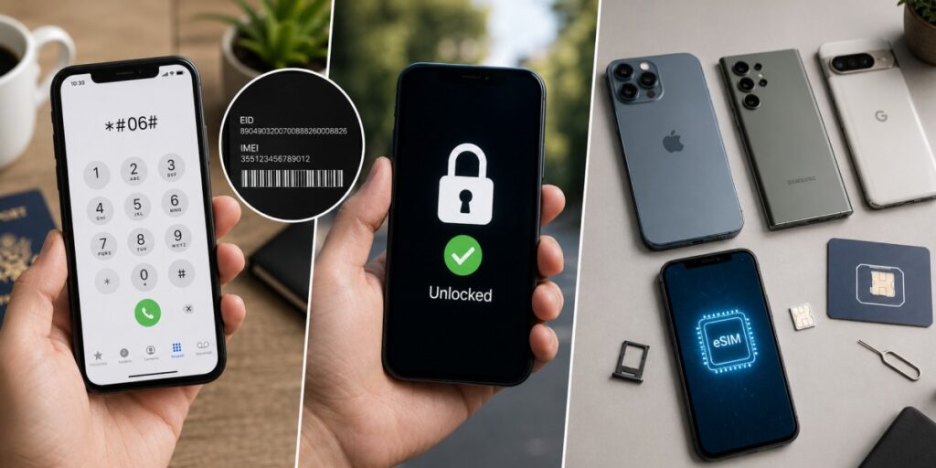 Check if your phone supports eSIM