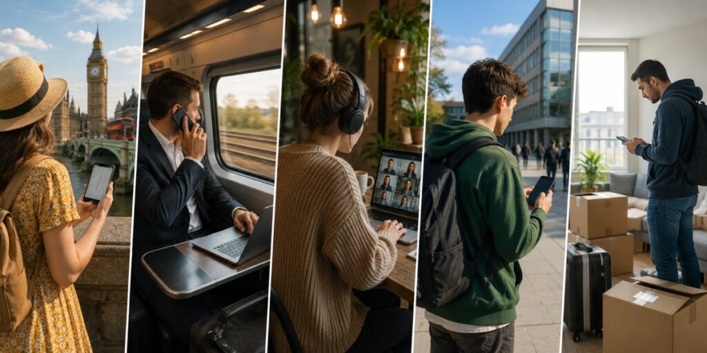 Best UK connectivity plans for travelers