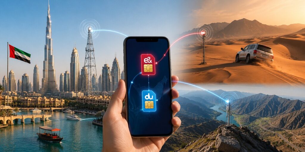 UAE eSIM plans and prices in Dubai
