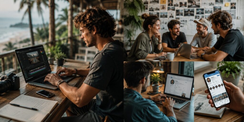 How digital nomads find their first client