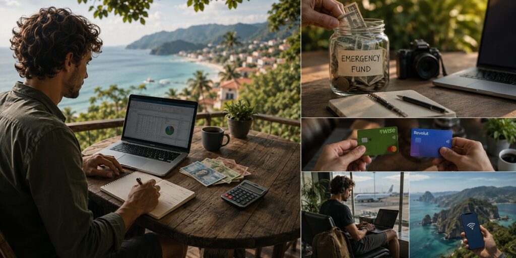 Managing finances while working remotely abroad
