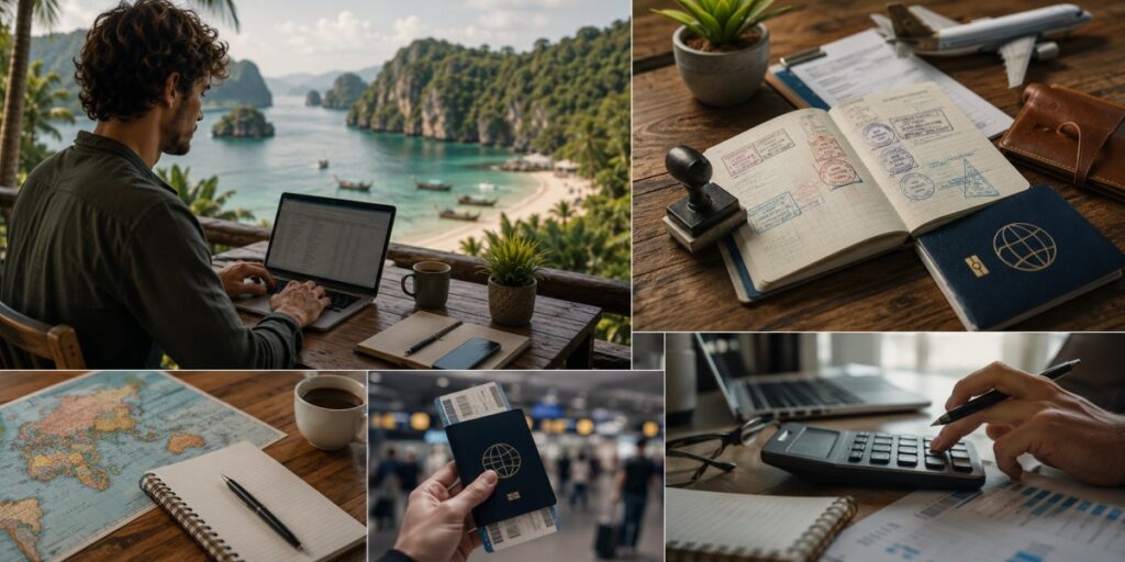 Digital nomad visa requirements and taxes