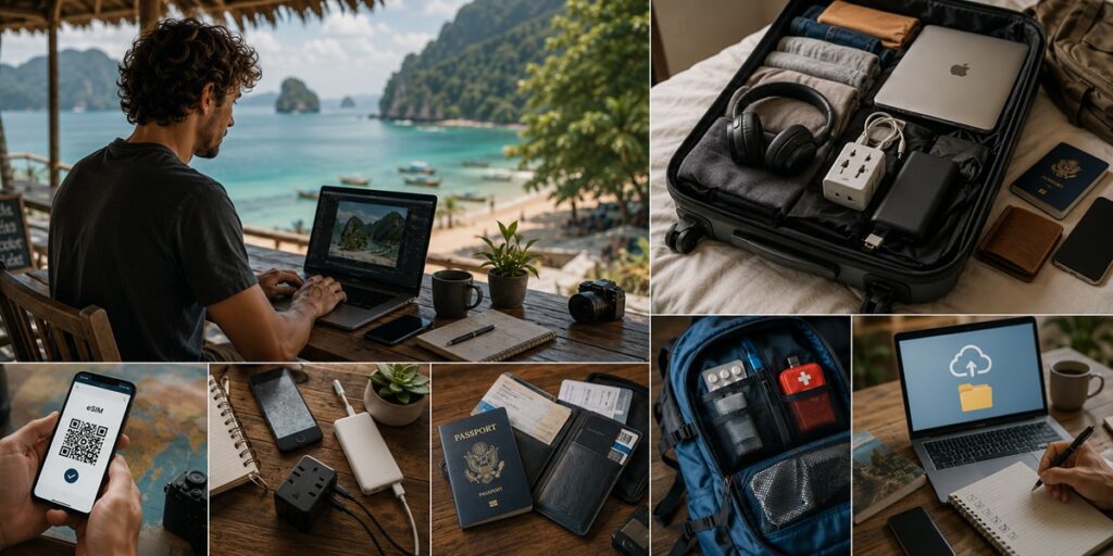 Essential travel documents for digital nomads