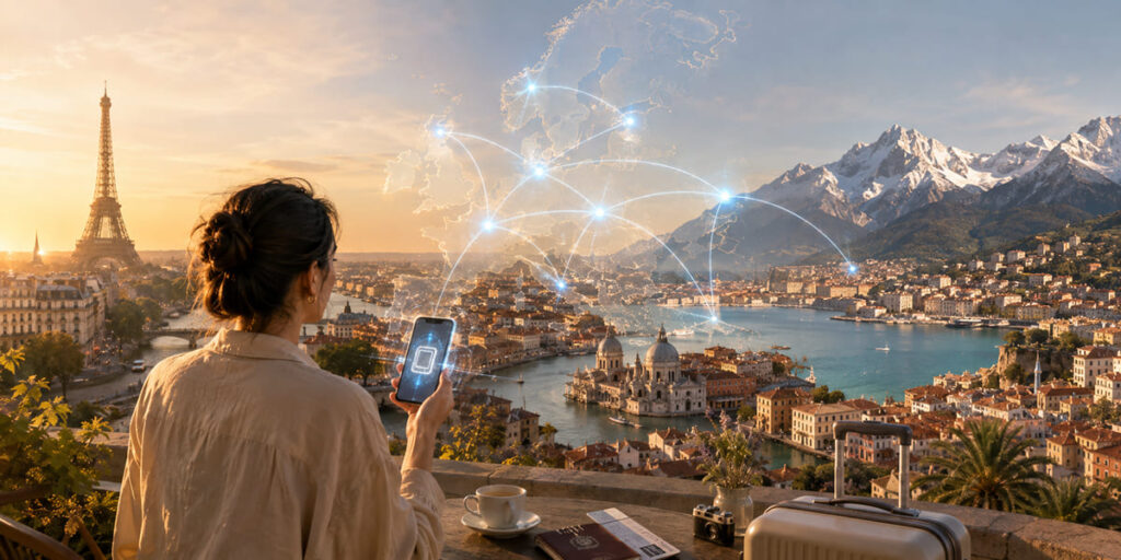 Stay connected with Airhub eSIM