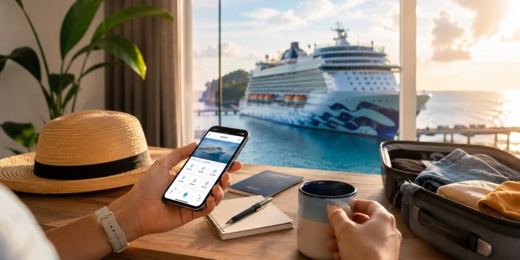 Cruise travel checklist before sailing on a vacation