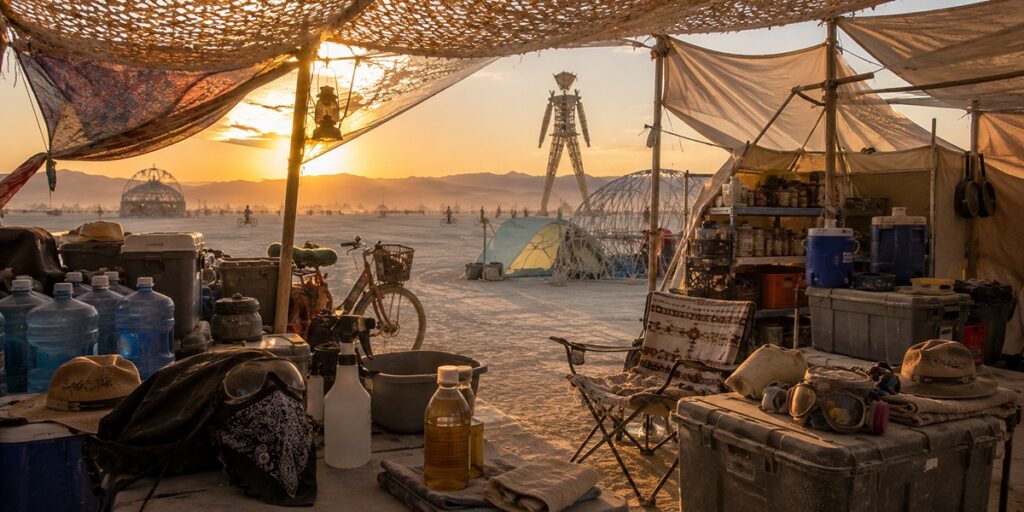 Preparing for Burning Man