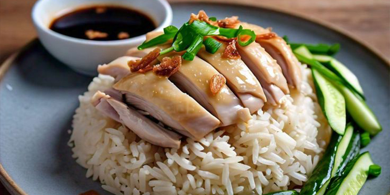 Hainanese Chicken Rice