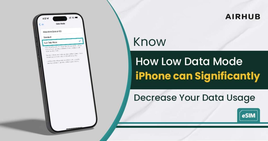 Know How Low Data Mode iPhone can Significantly Decrease Your Data Usage