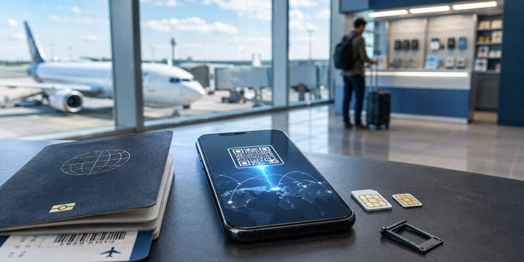 Travel SIM card and eSIM comparison for international travel