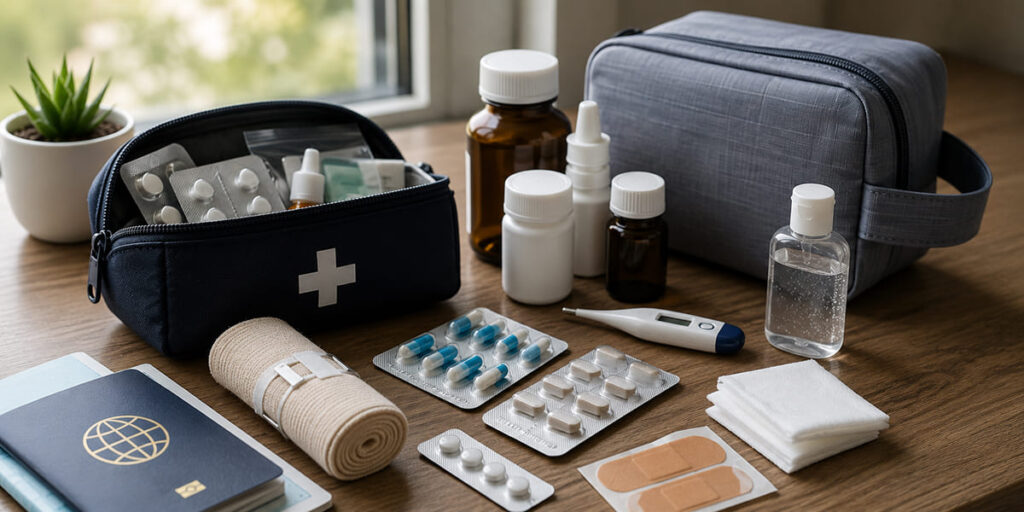 Health and medications travel checklist