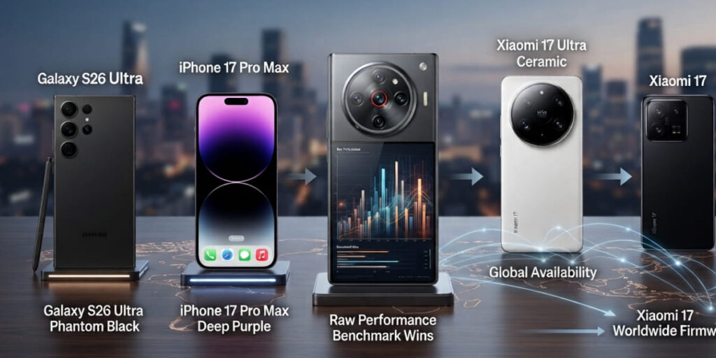 Xiaomi 17 Pro Max comparison with flagship smartphones