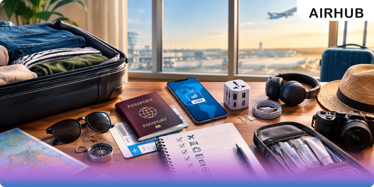 International Travel Checklist: What to Pack and Do Before You Go
