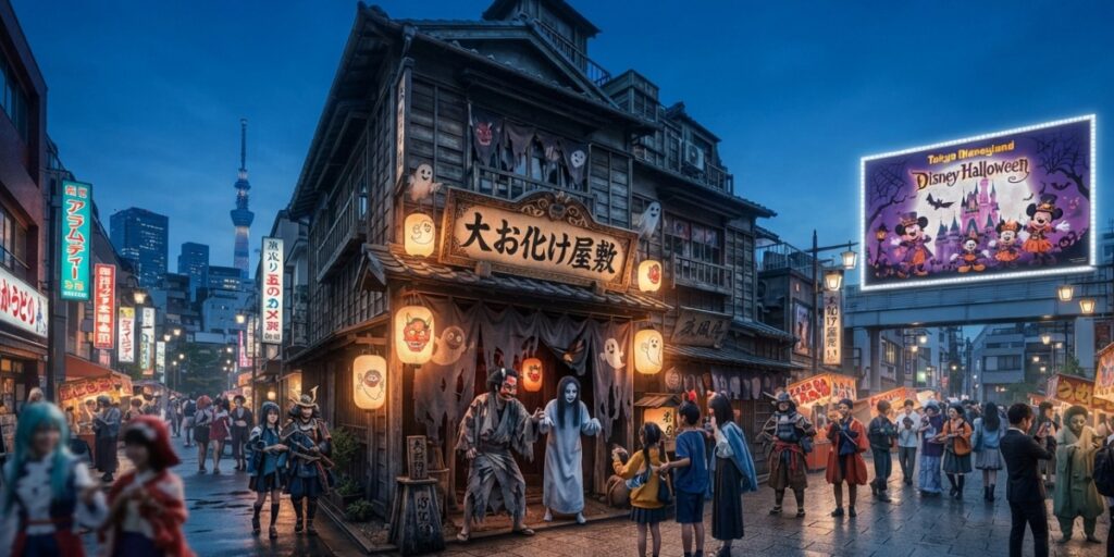 Tokyo Japan Halloween celebrations and costumes