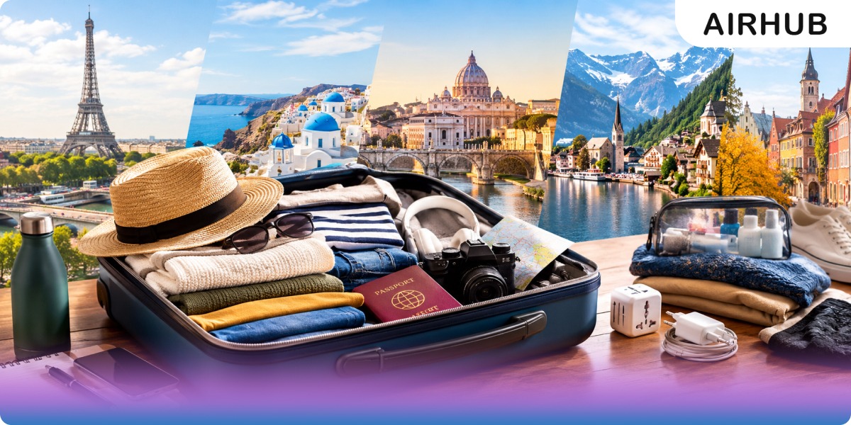 Europe Packing List: What to Pack for Any Trip (2026)