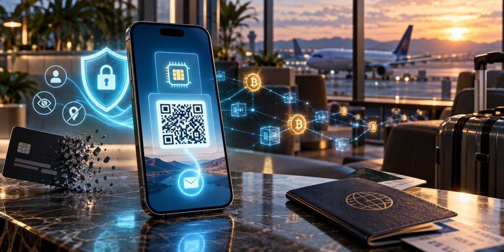eSIM privacy and KYC requirements for crypto payments