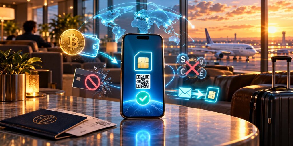 How to buy an eSIM with Crypto