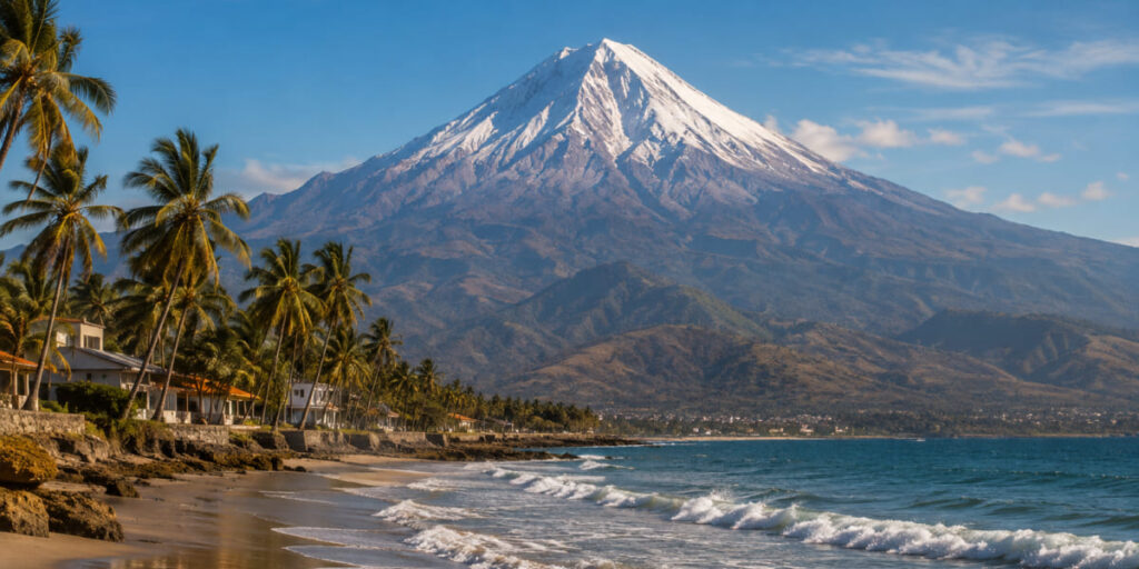 Pico de Orizaba volcano Mexico landscape
