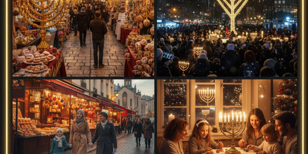 Countries that Celebrate Hanukkah with Passion