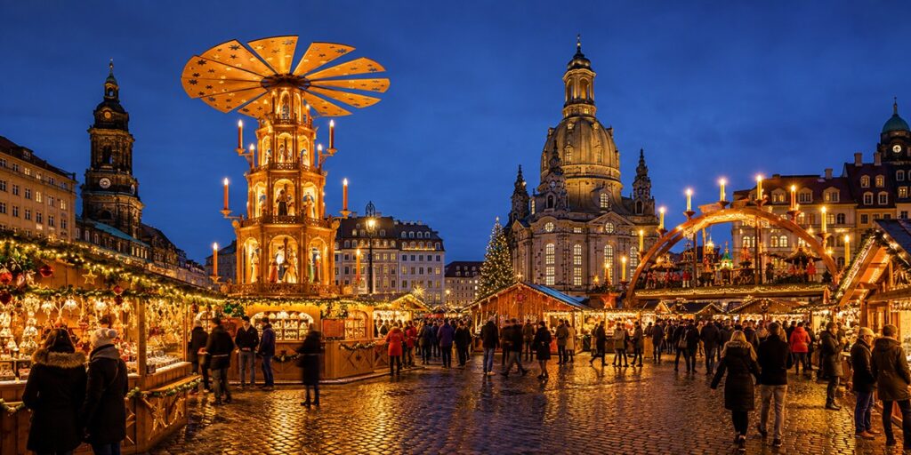 Dresden Striezelmarkt historic Christmas market