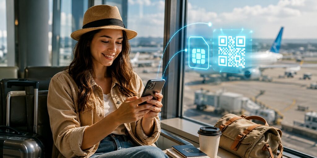 Stay connected with Airhub eSIM