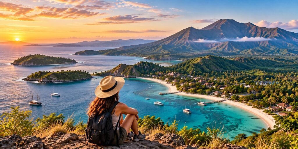 Lombok and Gili Islands beaches and trekking