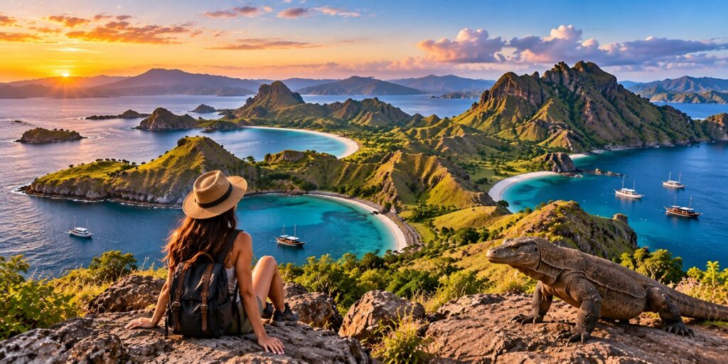 Flores Indonesia Komodo dragons diving and adventure