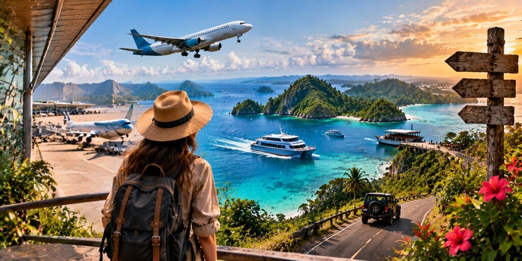 Getting around Indonesia by flights ferries and boats
