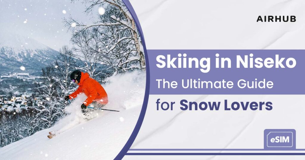 Skiing in Niseko