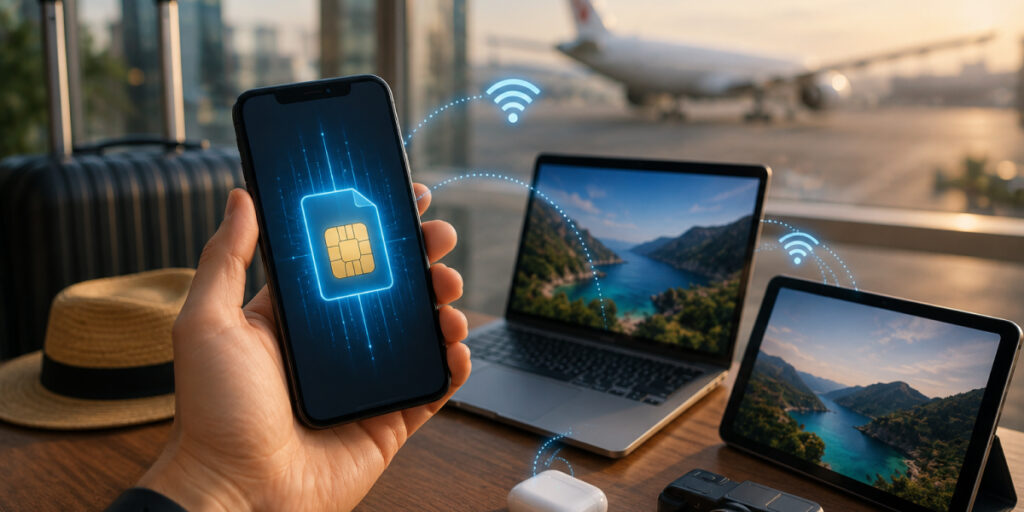 mobile phone with sim image