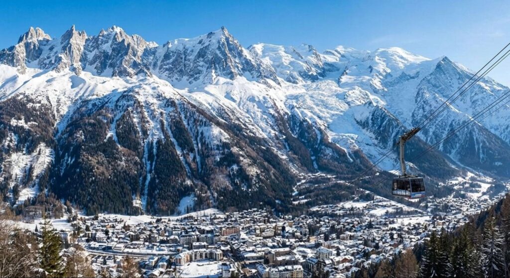View of Chamonix