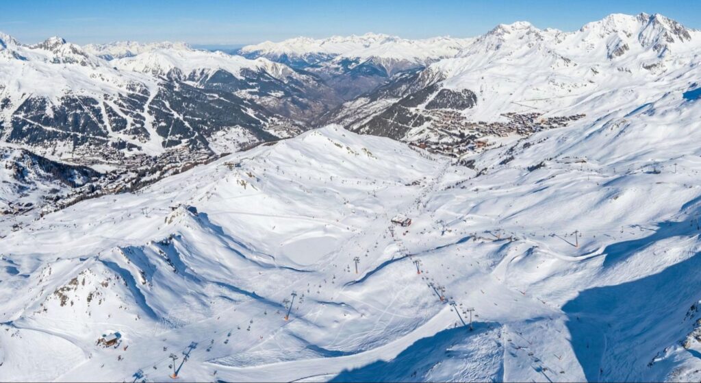 View of Les 3 Vallées