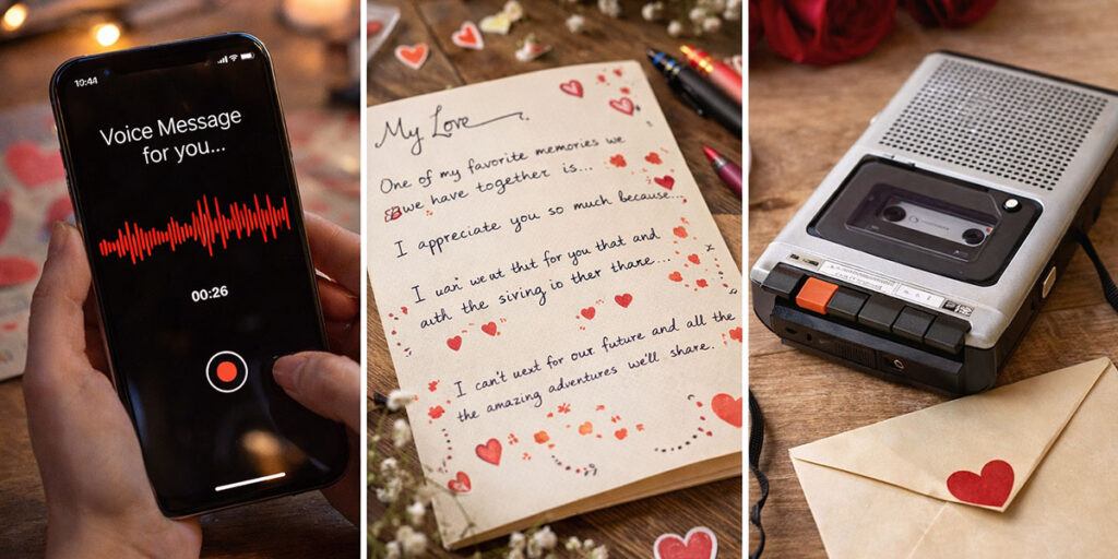Digital Love Letter or Voice Message