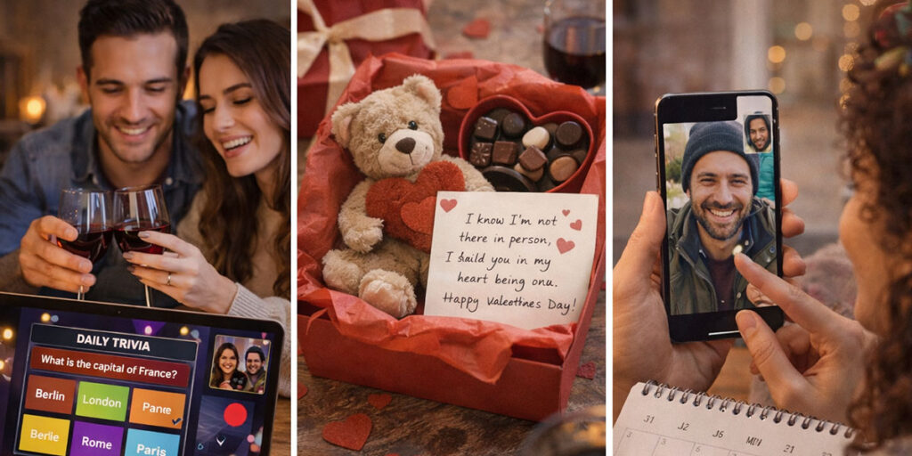 Celebrating Valentine’s Day Long-Distance