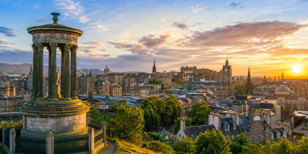 View of Edinburgh