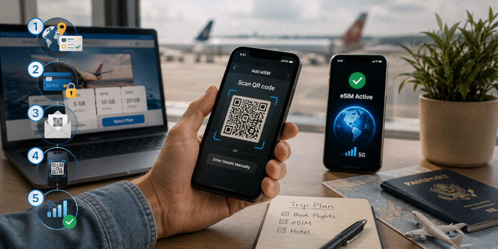 How to buy an activate eSIM