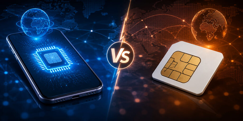 eSIM vs physical SIM: key differences